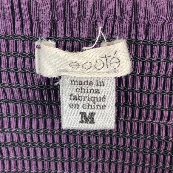 Ecote Strapless Kilim Print Pattern Dress Size Medium in Purple Urban Outfitters - Picture 5 of 6